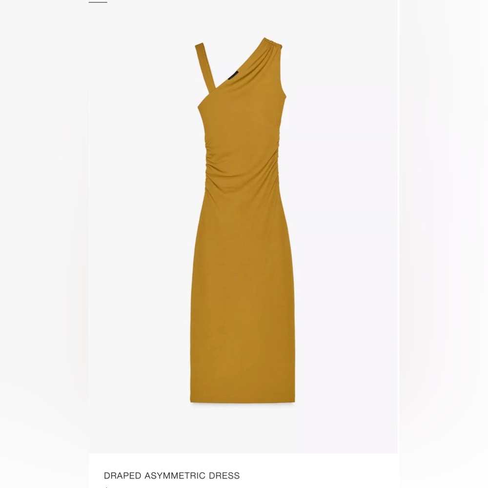 ZARA asymmetric dress
